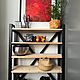 Стеллаж Компакт 110см Loft. Стеллажи. Сварка и Дерево (woodweld). Интернет-магазин Ярмарка Мастеров.  Фото №2