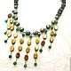 Necklace 'Queen of Sheba' (pearl, jade, hematite, quartz). Necklace. Pani Kratova (panikratova). Online shopping on My Livemaster.  Фото №2