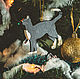 Елочное украшение ручной работы Кошка 9005, Елочные игрушки, Москва,  Фото №1