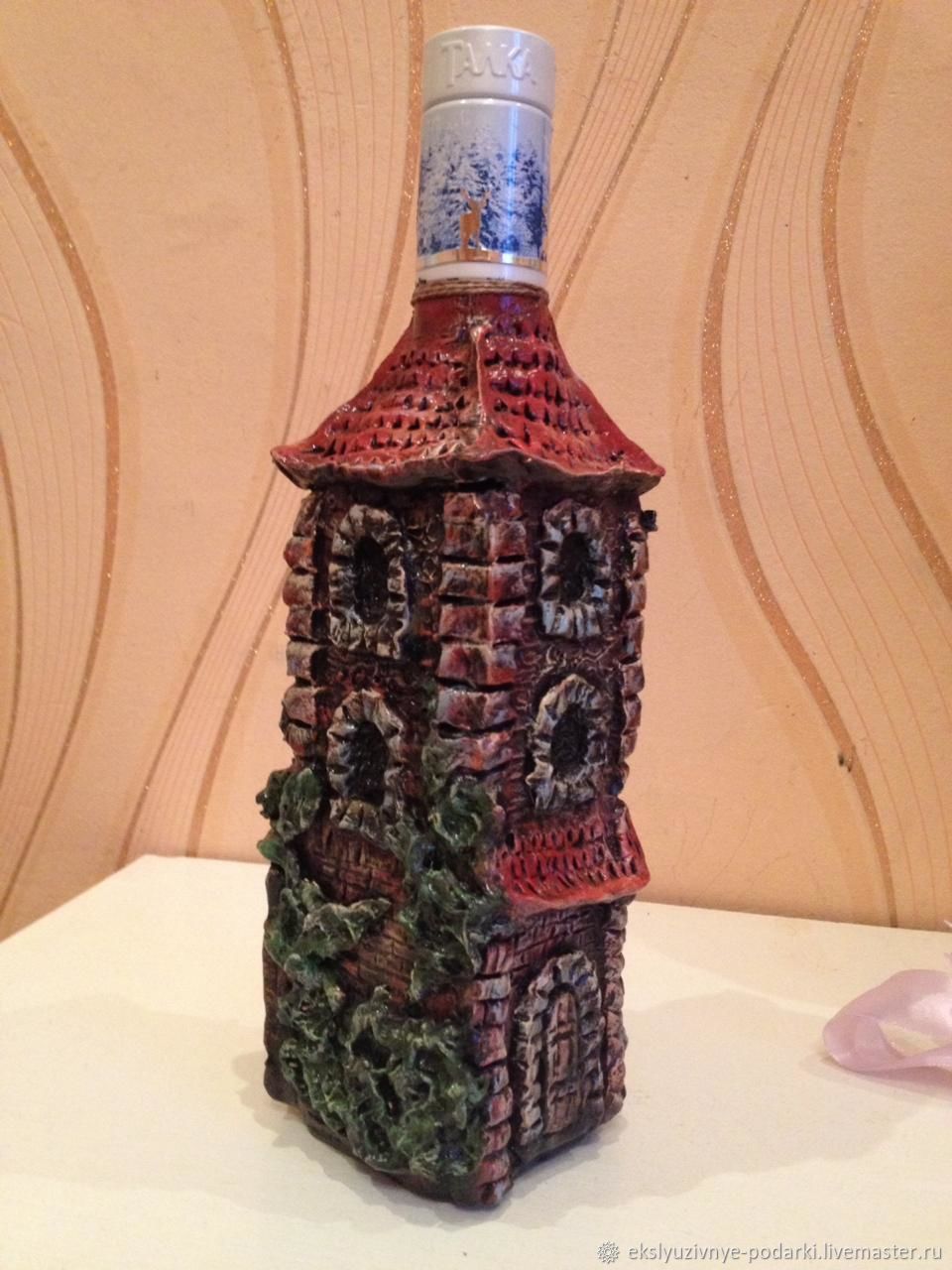 замок из пластиковых бутылок. салфетница из пластмассовой бутылки. декупаж бутылок домики. домики из пластмассовых бутылок. декупаж бутылки замок.