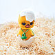 El Pollo De Pooh. Valyanaya (fieltro) juguete de lana, Felted Toy, Schyolkovo,  Фото №1