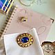 Order Cufflinks: Arman. Color: sapphire in gold. Men's cufflinks. for men. LADY-LIZA jewelry shop. Livemaster. . Cuff Links Фото №3