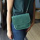 leather bag in green. Classic Bag. migotobags. My Livemaster. Фото №5