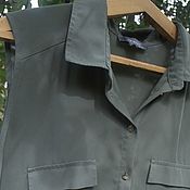 Винтаж handmade. Livemaster - original item Blouse tunic. LARGE size.. Handmade.