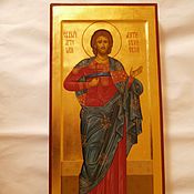 Картины и панно handmade. Livemaster - original item icon of the great Martyr Artemius of Antioch. Handmade.