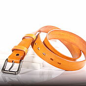 Аксессуары handmade. Livemaster - original item Men`s leather belt 