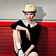Шляпа Трилби. Шляпы. Lagutina Millinery. Интернет-магазин Ярмарка Мастеров.  Фото №2