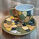 teacups: Stones. Single Tea Sets. Marisavesennaya ceramics. Online shopping on My Livemaster.  Фото №2