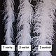 1.8 m white ostrich feather boa - 3 strands (three-stranded). Sewing accessories. Weakne - furniture and fabrics (weakne). Online shopping on My Livemaster.  Фото №2