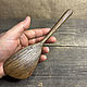 Деревянная кухонная лопатка для готовки из старого дуба. Ложки. IPWoodCrafts. Интернет-магазин Ярмарка Мастеров.  Фото №2