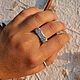 Серебряное кольцо "Ваджра". Кольцо-печатка. Vadjra-jewelry. Интернет-магазин Ярмарка Мастеров.  Фото №2