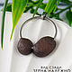 Кулон Зерна кофе из полимерной глины, гипоаллергенный. Кулон. ECLIPTA jewelry ••Мария Штерн••. Ярмарка Мастеров.  Фото №4