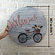 Wooden Welcome panel, Door plate. Interior elements. nbardova. Online shopping on My Livemaster.  Фото №2