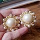 Заказать Винтаж: Винтажные клипсы. This vintage ladies!. Ярмарка Мастеров. . Серьги винтажные Фото №3