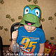 Детская шапка для бани"Черепашка ниндзя", Банные принадлежности, Москва,  Фото №1