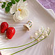 Винтажный фарфоровый наперсток с цветами Royal Worcester Palissy. Элементы интерьера. VintageMe. Ярмарка Мастеров.  Фото №10