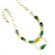 Designer necklace 'Green Garden' author's necklace. Necklace. Irina Moro. Online shopping on My Livemaster.  Фото №2
