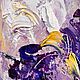 Order Mini paintings with delicate irises. Three small paintings of irises. Zabaikalie. Livemaster. . Pictures Фото №3