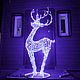 Light figures Deer made of wire. Garden figures. alexbrik. My Livemaster. Фото №6