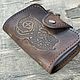 Заказать Картхолдер визитница из кожи Оберег Викинга. Iron Arm Leatherworks (Екатерина). Ярмарка Мастеров. . Картхолдер Фото №3