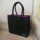 Bag in Black. Сумка-тоут. Картины, сумки и аксессуары. Ярмарка Мастеров.  Фото №5