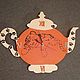 Wooden clock: "Tiger cub in a teapot", Watch, Moscow,  Фото №1