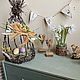 Пасхальный декор с подснежниками. Пасхальные сувениры. Muz.deco. Интернет-магазин Ярмарка Мастеров.  Фото №2