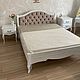 Кровать «Авиньон» с каретной стяжкой. Кровати. Мебель из Массива 'Интерьерро'. Ярмарка Мастеров.  Фото №6