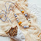 Teething Nursing necklace for breastfeeding Mommy. Slingbus. MaraBoo Handmade. My Livemaster. Фото №6