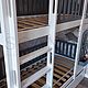 Детская двухъярусная кровать домик с лестницей из массива. Кровати. SCANDI. Ярмарка Мастеров.  Фото №5