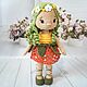Кукла для девочек : Лесная фея. Амигуруми куклы и игрушки. Juliacrochettoys. Ярмарка Мастеров.  Фото №5