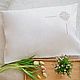 Order Funda de almohada de lino 50/70 con bordado costura Ivanovo. flax&lace. Livemaster. . Pillowcases Фото №3