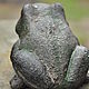 Toad stone Antique style aged. Figurines. Decor concrete Azov Garden. My Livemaster. Фото №4