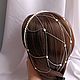 Фата ободок из цепочки и жемчуга. Фаты. It-smagic-weddingaccesories. Ярмарка Мастеров.  Фото №4