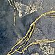  Gold on blue. Panels. natalorlovas. My Livemaster. Фото №5