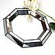 STAINED GLASS MIRROR. Geometric hanging mirror in the frame. Mirror. Glass Flowers. Online shopping on My Livemaster.  Фото №2