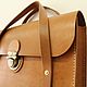 Заказать Женская сумка-портфель. ALEX FLAIR • leather goods. Ярмарка Мастеров. . Классическая сумка Фото №3