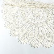 Oval Knitted napkin for coffee Table