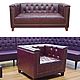 Диван в английском стиле chesterfield provance Cherry Ale. Диваны. BEAUTIFUL OBJECTS OF DC. Интернет-магазин Ярмарка Мастеров.  Фото №2