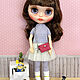 Кукла Блайз Blythe Doll Custom Ooak. Кукла Кастом. Anastaskot. Интернет-магазин Ярмарка Мастеров.  Фото №2