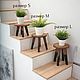 Подставка для цветов, деревянная, Размер L. Подставки. Lagom Home Wood. Ярмарка Мастеров.  Фото №6
