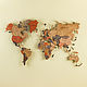 Карта мира Terra Nova многоуровневая настенный декор для дома, Карты мира, Тверь,  Фото №1