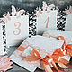 'Peach' invitations. Invitations. Evrica (Evrica). Online shopping on My Livemaster.  Фото №2