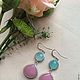 Заказать Серьги из тонированного кварца. mariSkai Design Jewelry by Maria L.. Ярмарка Мастеров. . Серьги классические Фото №3