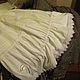 Order White victorian boho petticoat with lace. Precious-things (precious-things). Livemaster. . Skirts Фото №3