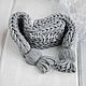 Silicone soap mold Knitted scarf with tassels, Form, Moscow,  Фото №1