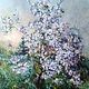 yablun'ka. The Colour Of Spring. Painting X / m 50h60, Pictures, Moscow,  Фото №1