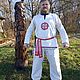 Славянский костюм из конопли, Народные костюмы, Ильский,  Фото №1