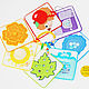 Educational tactile cards for kids, Play sets, Moscow,  Фото №1