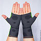 Mitts elastic Mehendi green. Mitts. decades. Online shopping on My Livemaster.  Фото №2